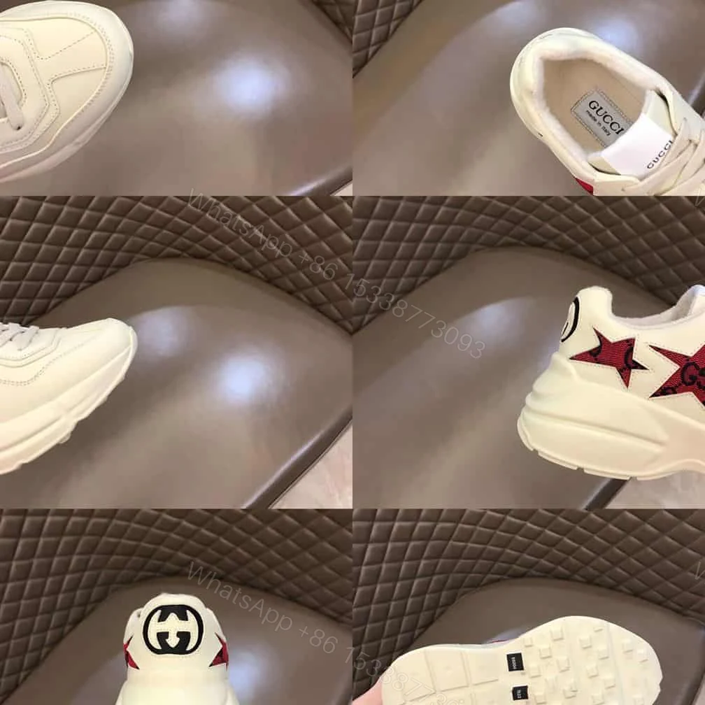 View 3 of GUCCI RHYTON SNEAKERS WITH STAR – GC060