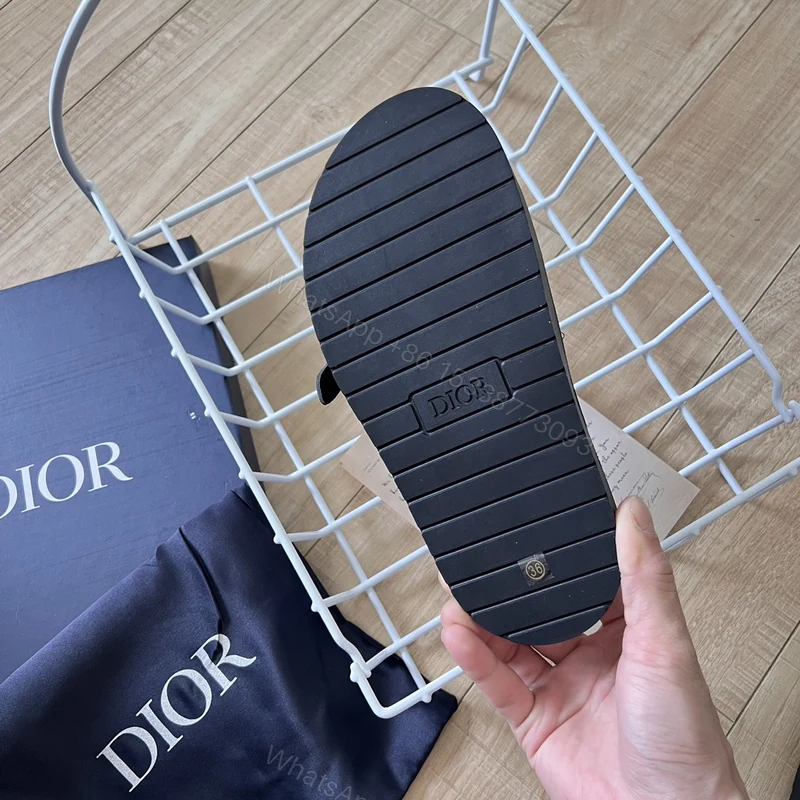 View 3 of Dior Rubber Sandals