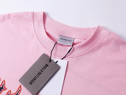 View 6 of Balenciaga Clothes Paris Sacré-Cœur Basilica Printed T-shirt Black/Pink