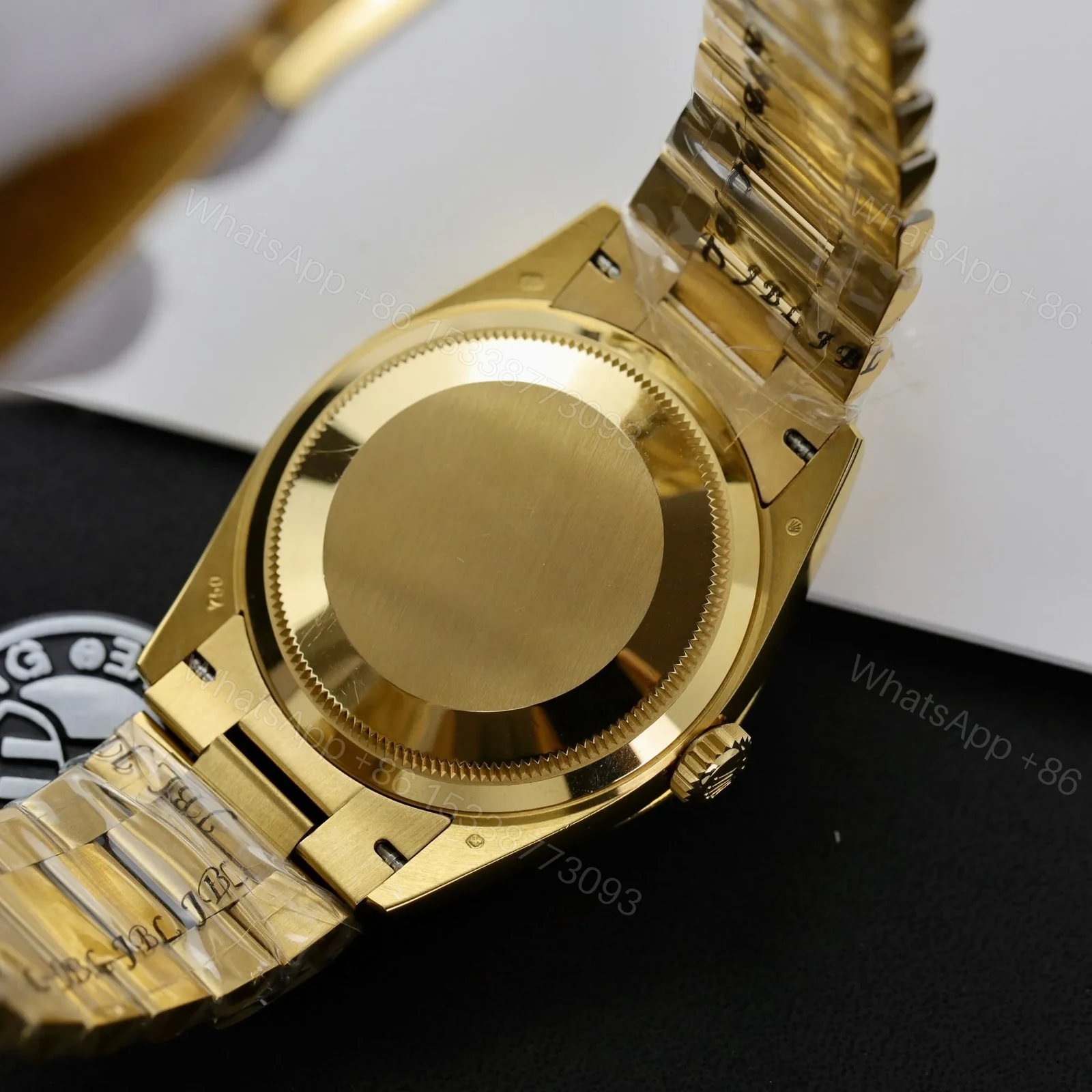 View 4 of Superclone Rolex Day-Date Diamond-Paved Dial 128398tbr-0012 36 mm
