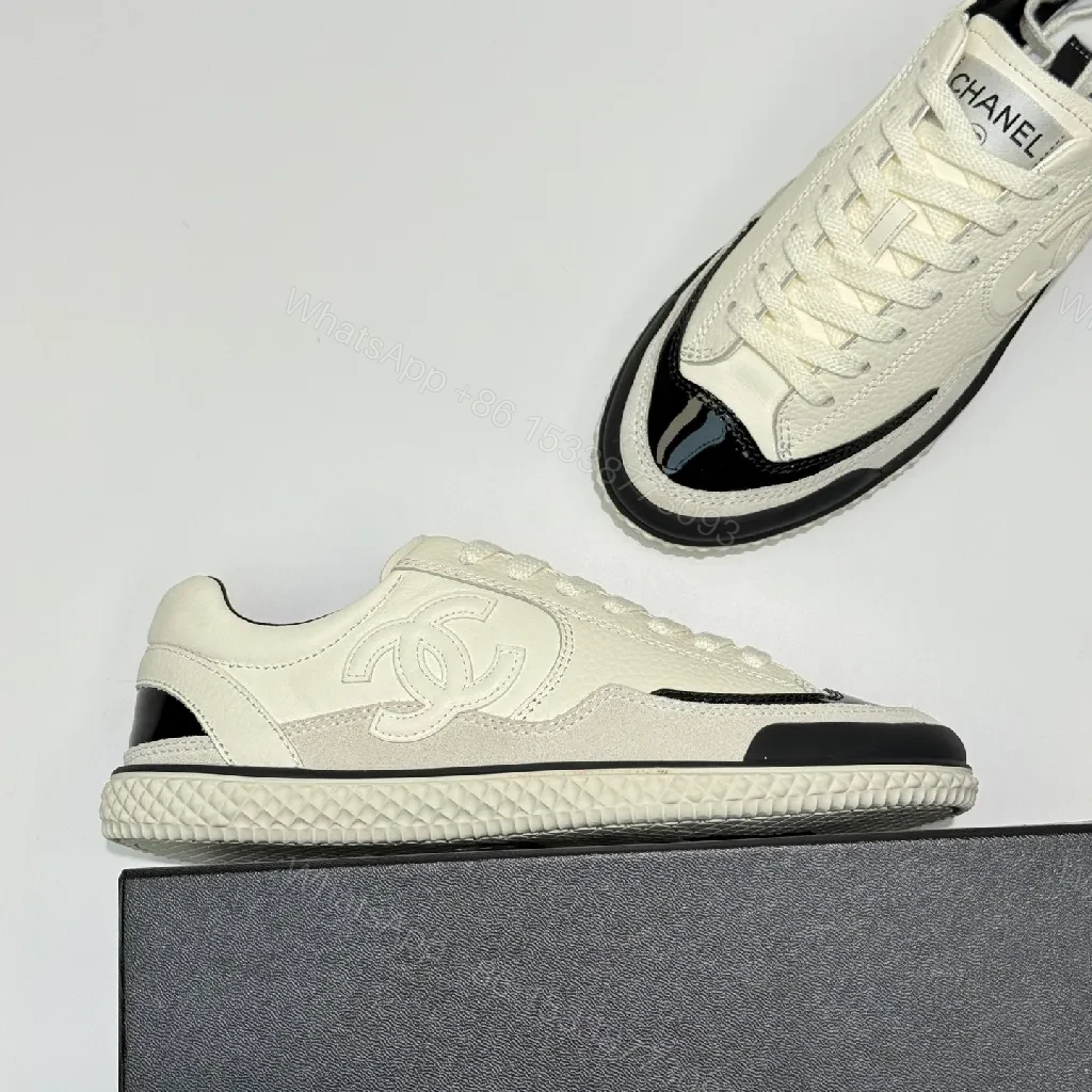 View 8 of Cream Leather Luxe High-Tops: Sculpted Comfort & Texture Footwear