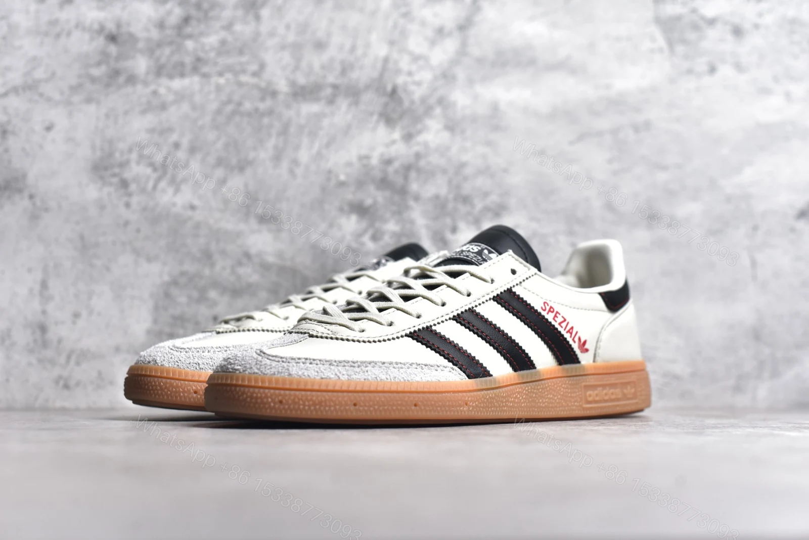 View 2 of Adidas Handball Spezial ‘Aluminum Core Black’