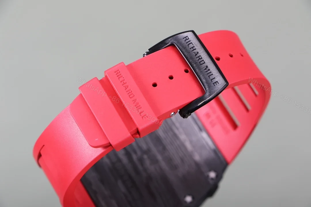 View 8 of Richard Mille RM35-01 NTPT Carbon Fiber RMUL3 Integrated Balance Wheel Watch RM35-01-NTPT-RED-RM3