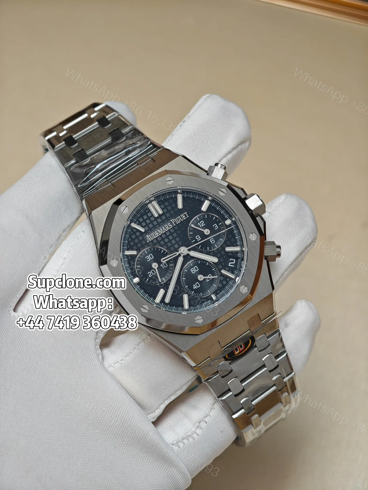 Audemars Piguet Super Clone Royal Oak Black Dial 26240 Chronograph 41mm — view 1
