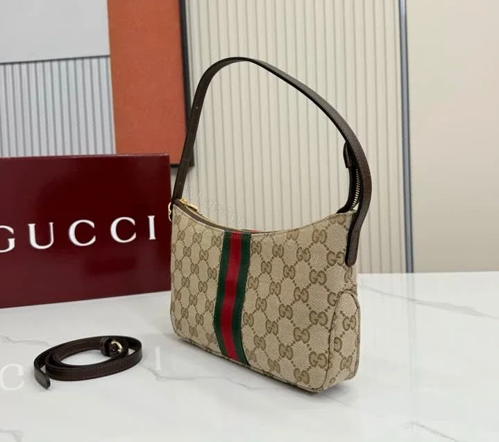 View 9 of Gucci Faux Lunetta Small Crossbody Bag 86340