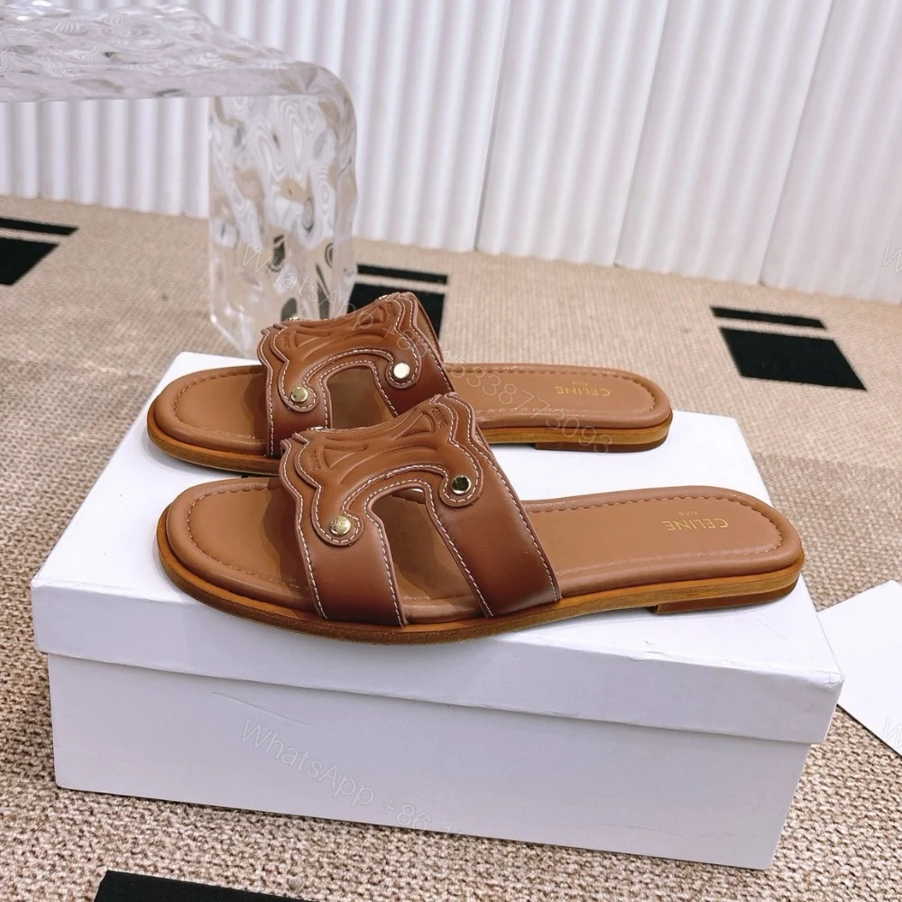 View 2 of CELINE MARINA MULE BROWN 364783767C 04LU