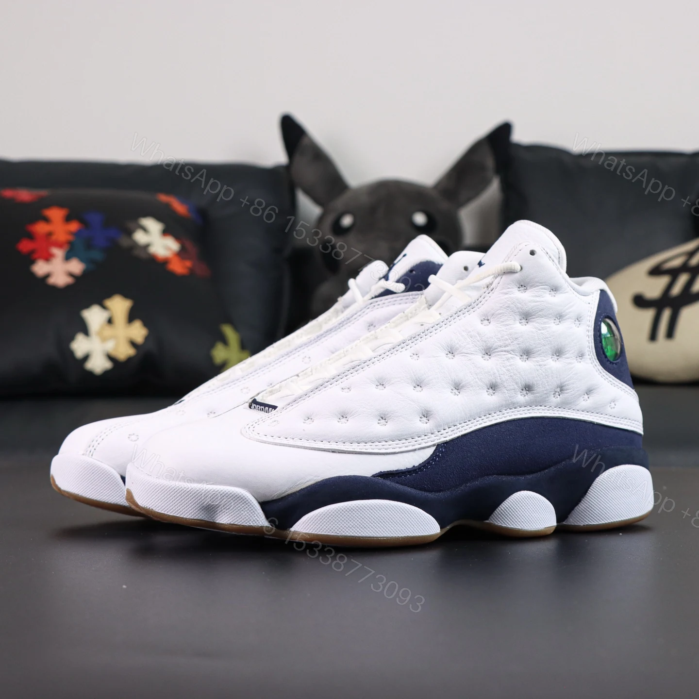 View 8 of Air Jordan 13 Retro Midnight Navy Reps