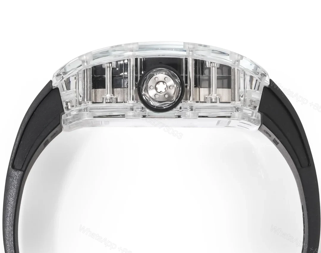 View 8 of Richard Mille RM38-02 Crystal Pink Skeleton Tourbillon Watch RM38-CR-PK