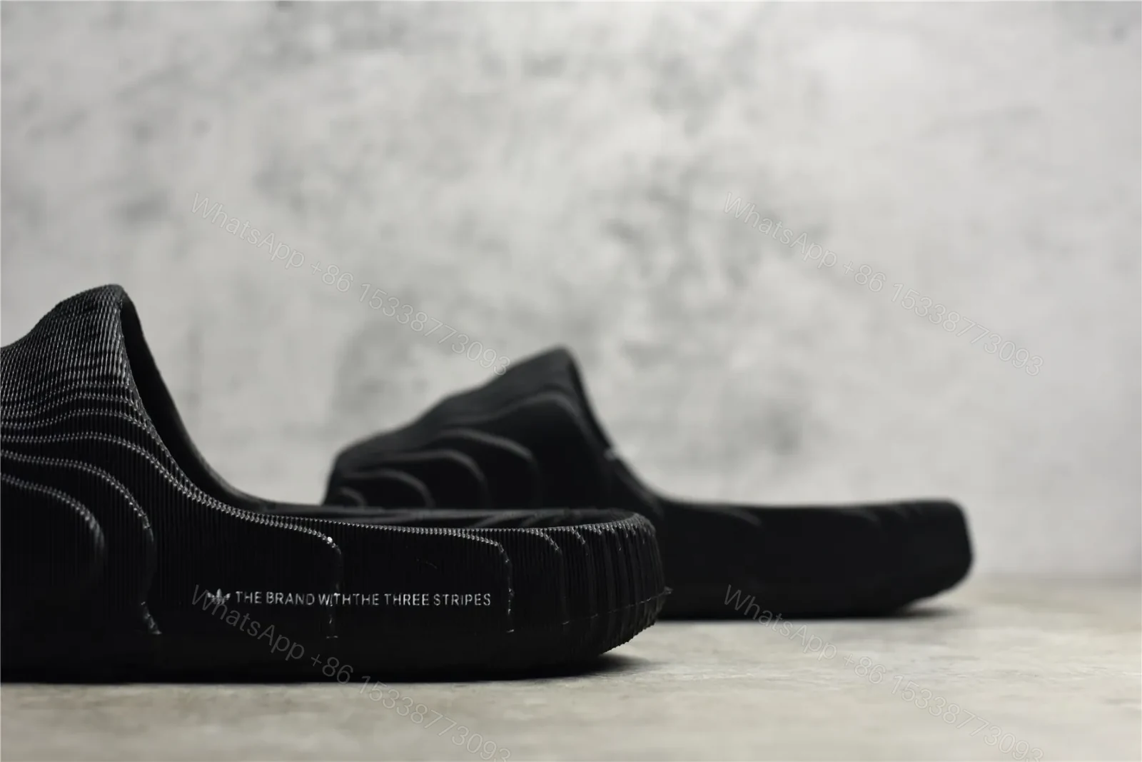 View 6 of UA originals adilette Black Reps