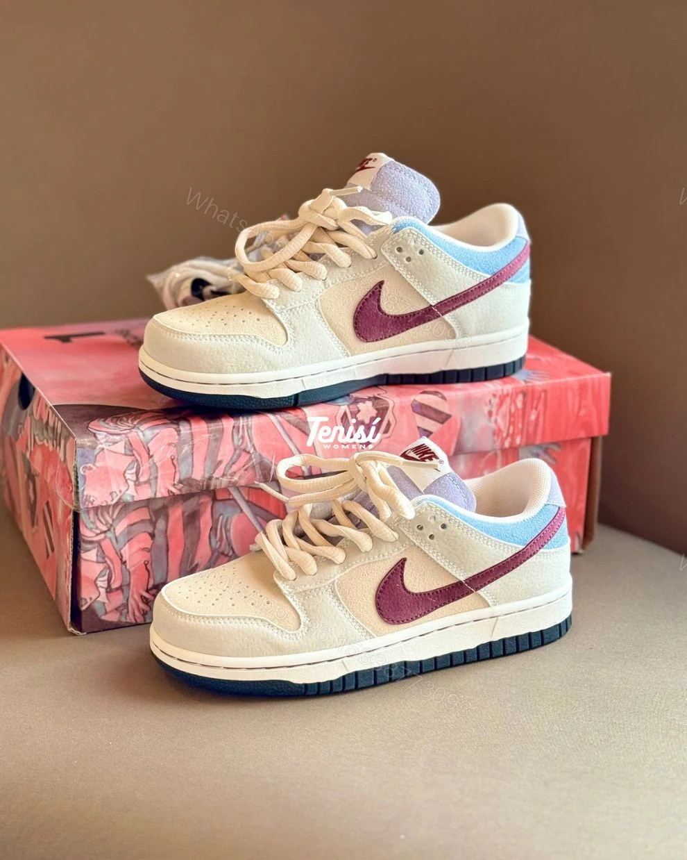 View 2 of FIRST COPY Nike SB Dunk Otomo Grey Red