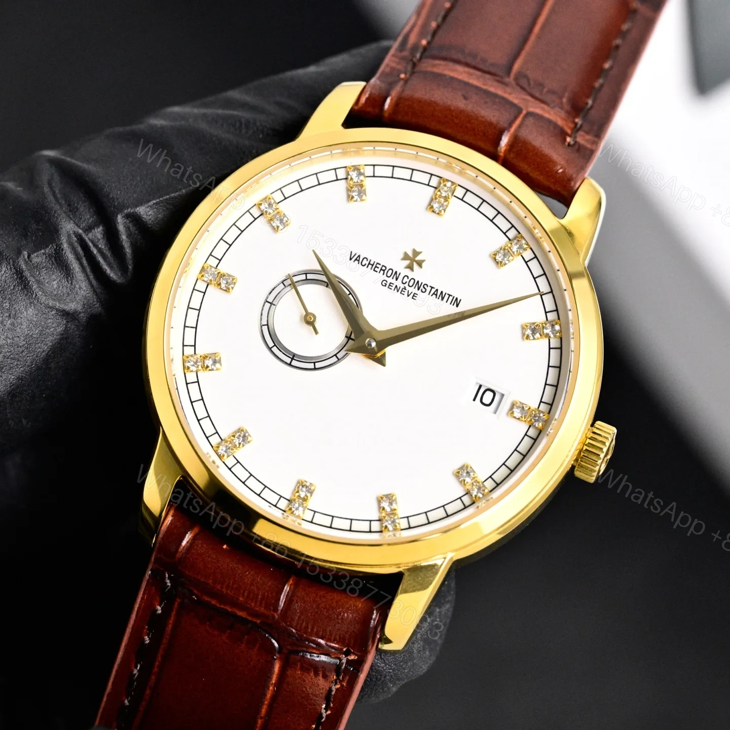 View 5 of Vacheron Constantin Traditionnelle 87172 Automatic Watch VC-87172-000R-9302