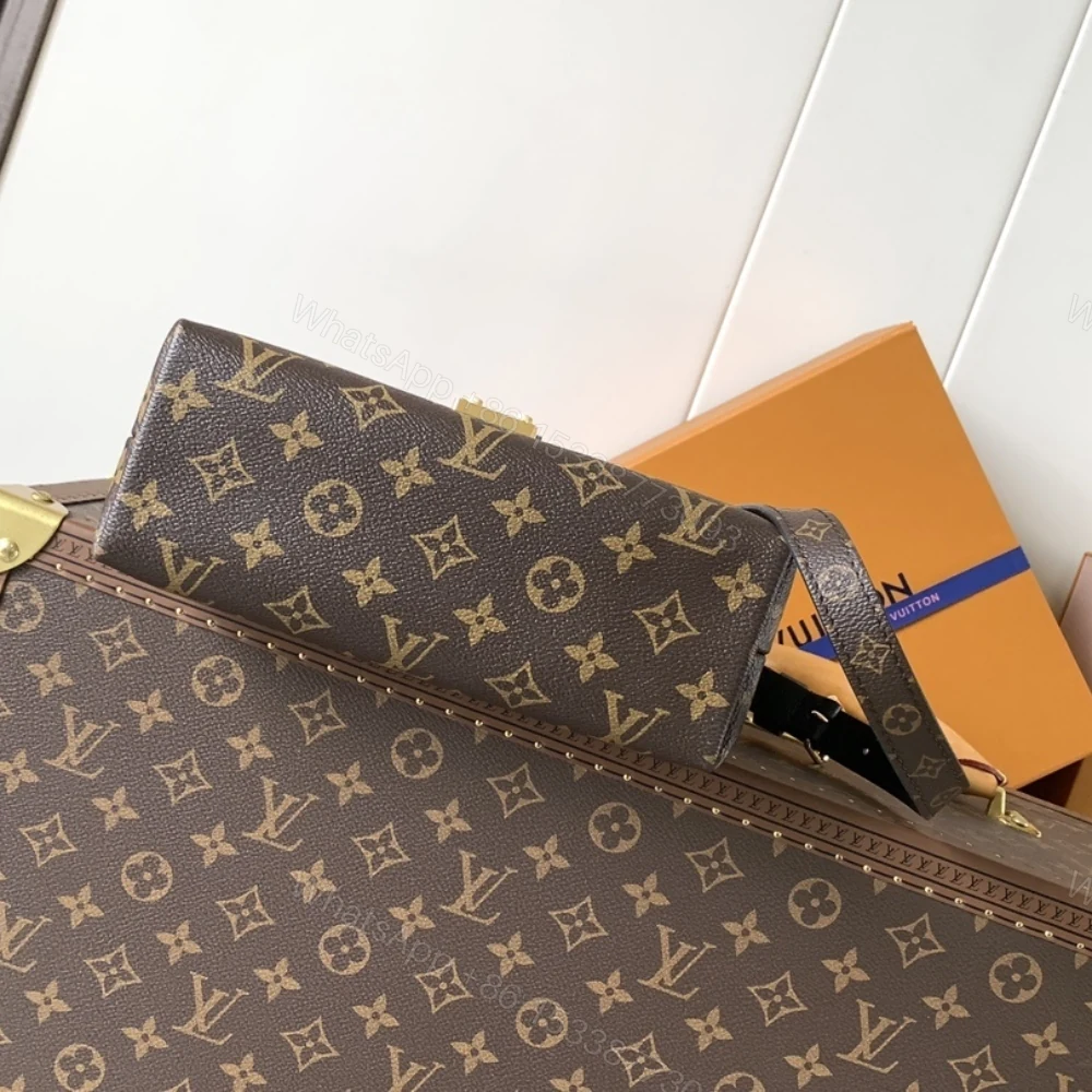 View 5 of Louis Vuitton Madeleine BB Monogram Black 24Cm M27511