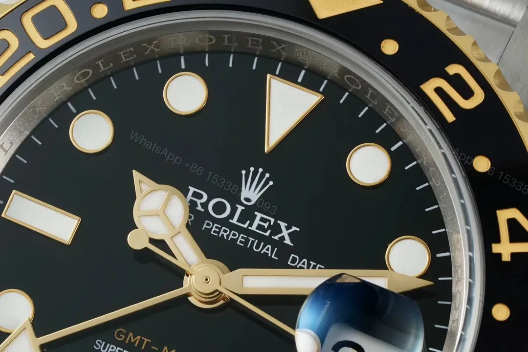 View 4 of OW Factory Clean Factory EWE V5 GMT Black Gold Two-Tone Watch