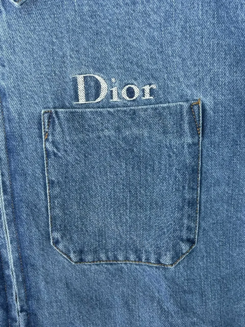 View 2 of Denim Jacket: Dior-Inspired Edge, Durable Comfort