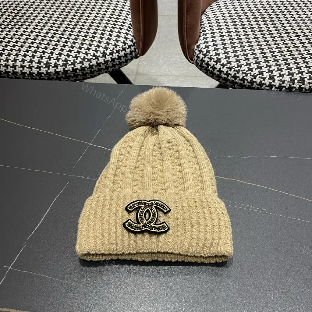 Lux Knit Beanie + Premium Luxe Emblem + Cozy Chic + Warmth Texture + Beanie — view 1