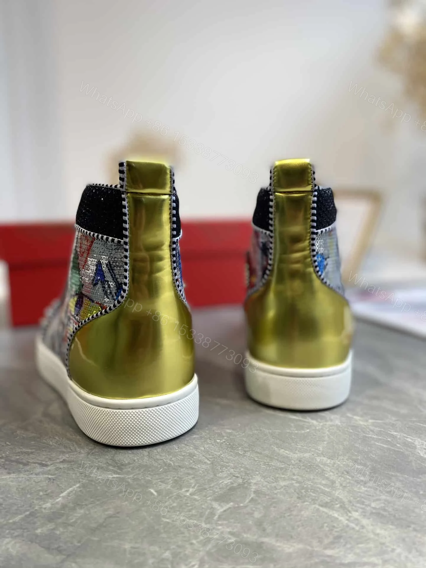 View 4 of CHRISTIAN LOUBOUTIN HIGH-TOP SNEAKER – CL182