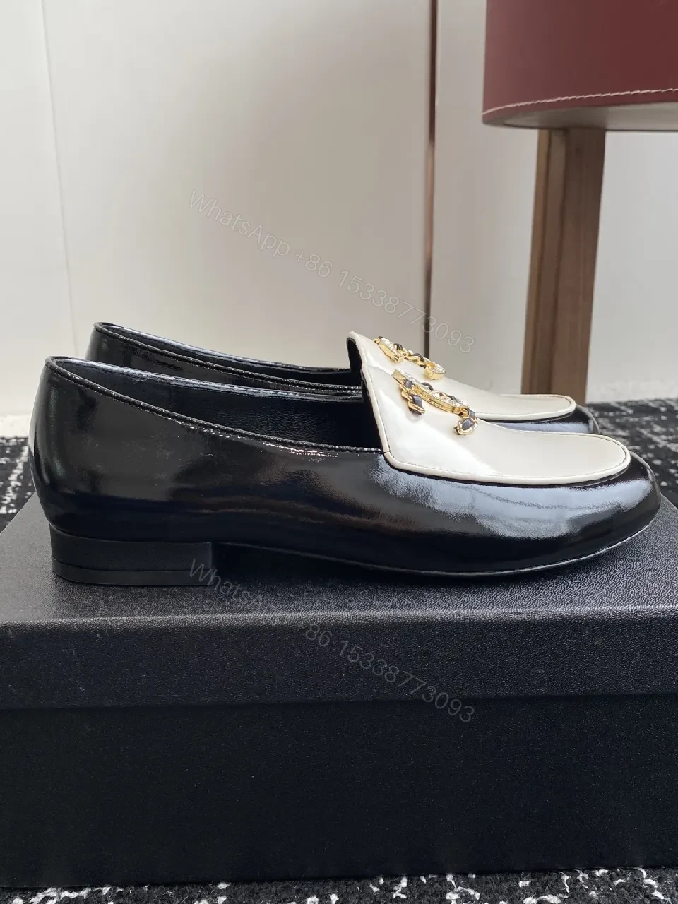 View 8 of Two-Tone Leather Loafers: Bold, All-Day Comfort, Designer Touch