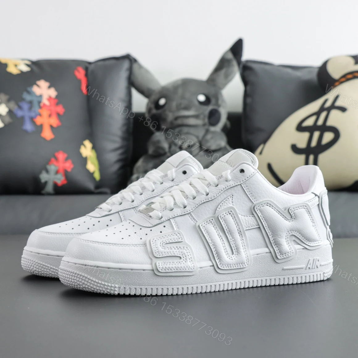 View 9 of Nike Air Force 1 Low Cactus Plant Flea Market White Reps(2024)