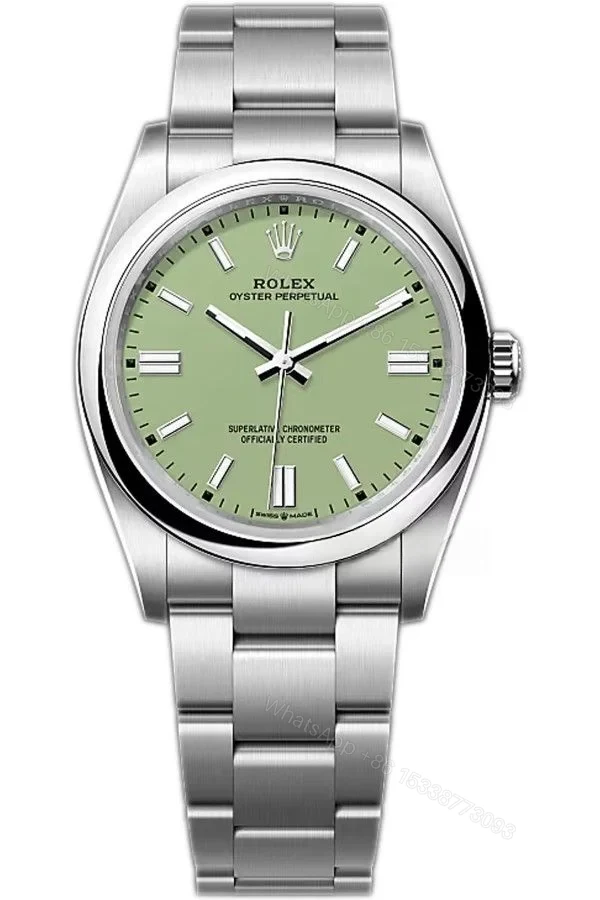 Rolex Super Clone Oyster Perpetual M126000-0011 36mm Green Dial 3230 Movement — view 1