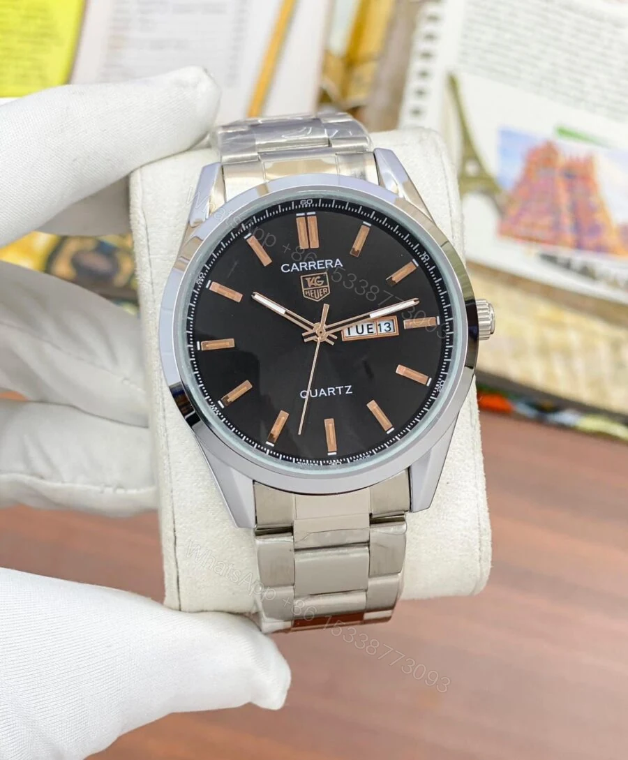 Tag Heuer Carrera Caliber 5 Black Dial 41mm Quartz — view 1