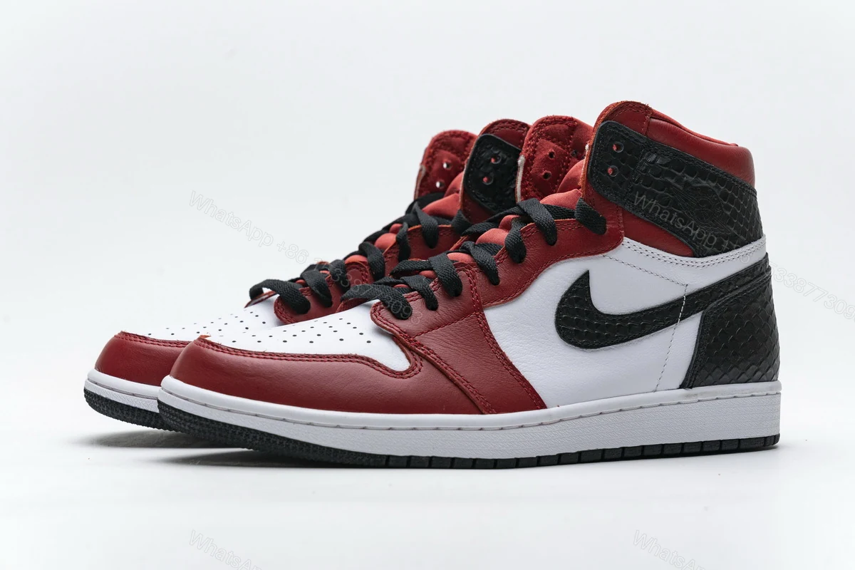 View 8 of Air Jordan 1 Retro High Satin Snake Chicago (W) CD0461-601
