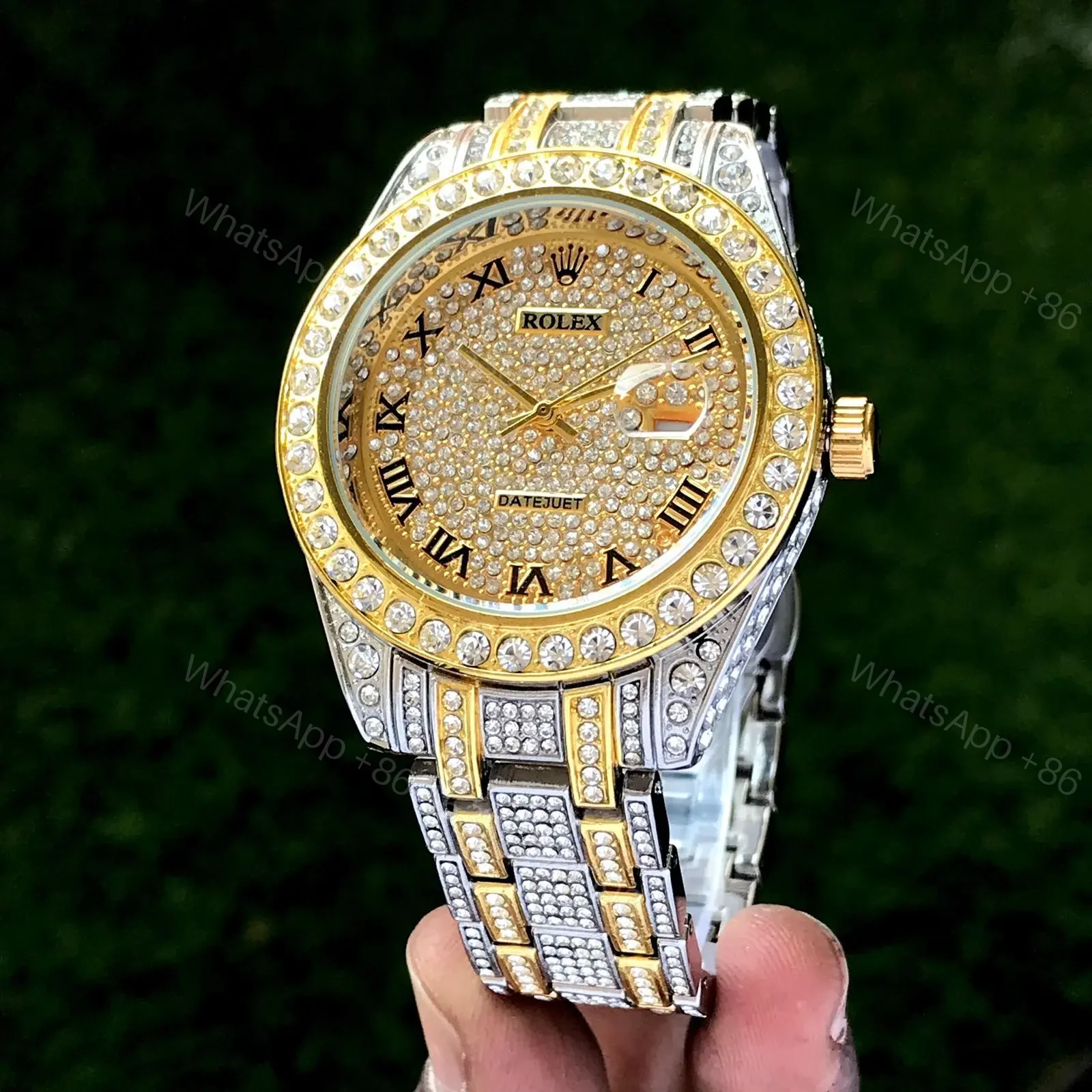 Rolex Diamond Watch Price For Men — view 1