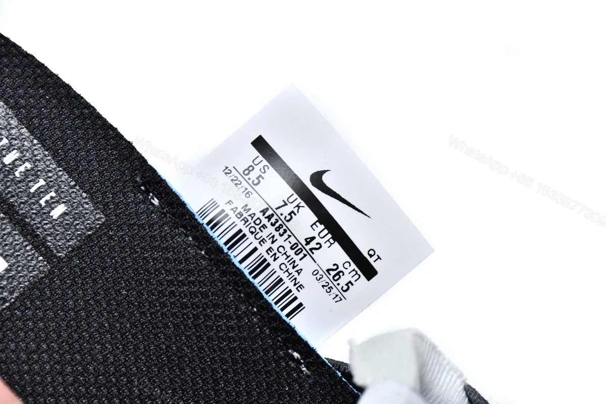 View 10 of OFF White x Nike Air VaporMax Black White