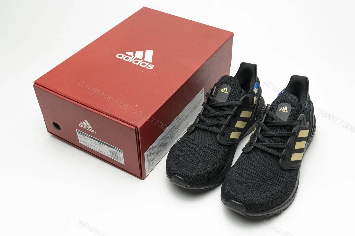 Adidas Ultra Boost 20 Chinese New Year Black Gold (2020) FW4322 — view 2