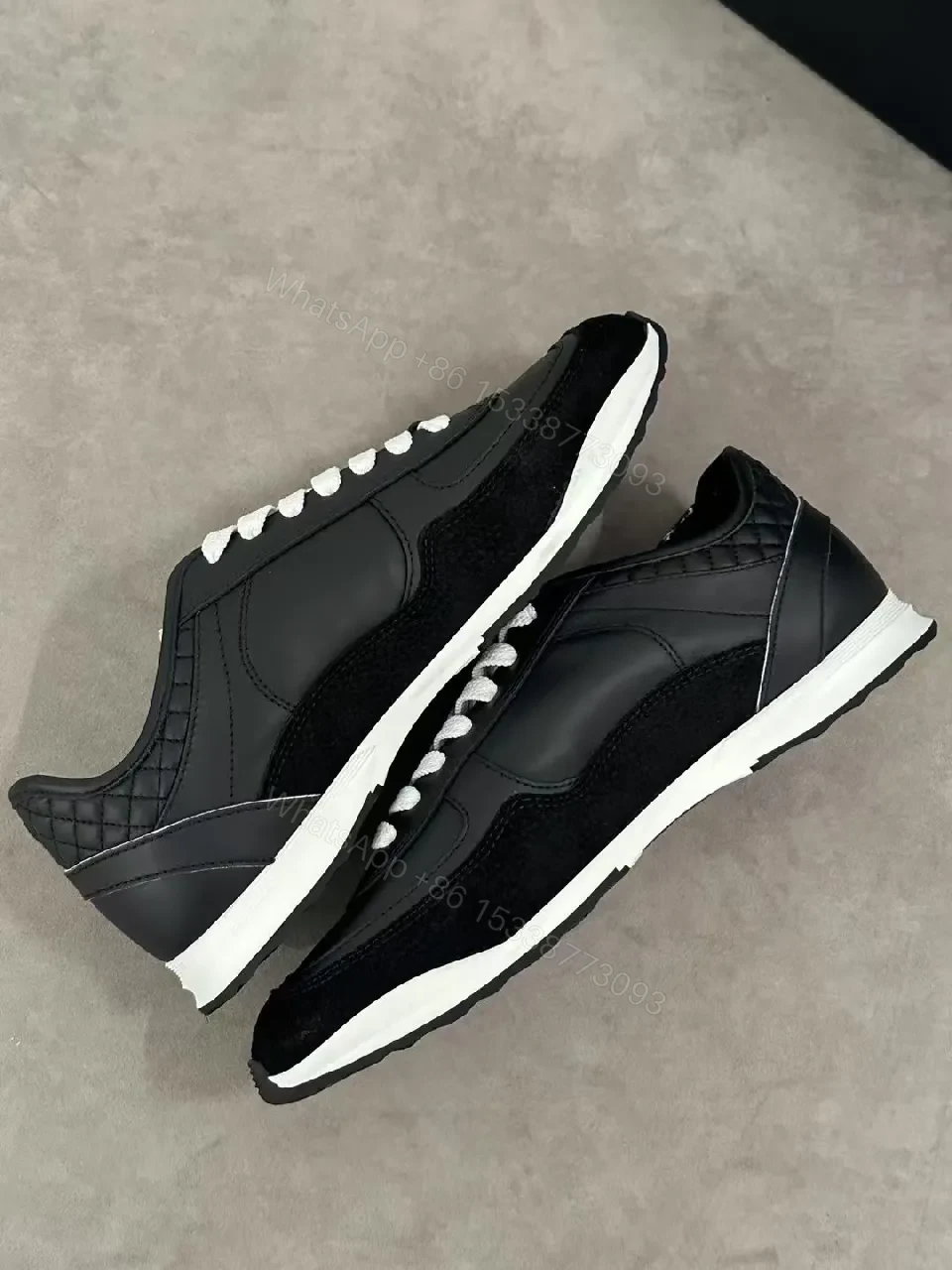 View 6 of Casual Luxe Sneaker: Leather, Stitching, High-Top Comfort