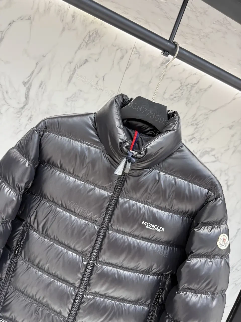 View 3 of Compact Puffer Jacket: Water-Resistant, Diamond-Quilted Warmth