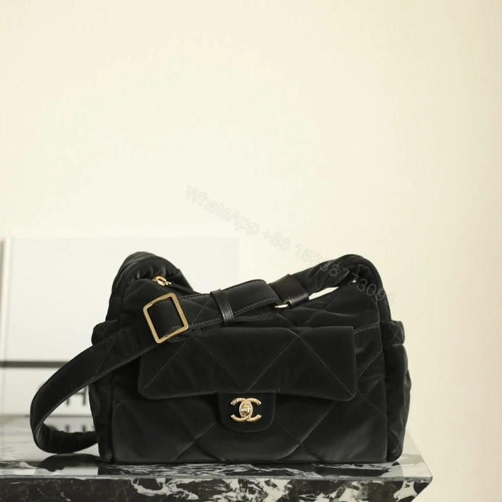高仿Chanel*24N系列AS5054/SKI絲絨單肩包免檢版 — view 1