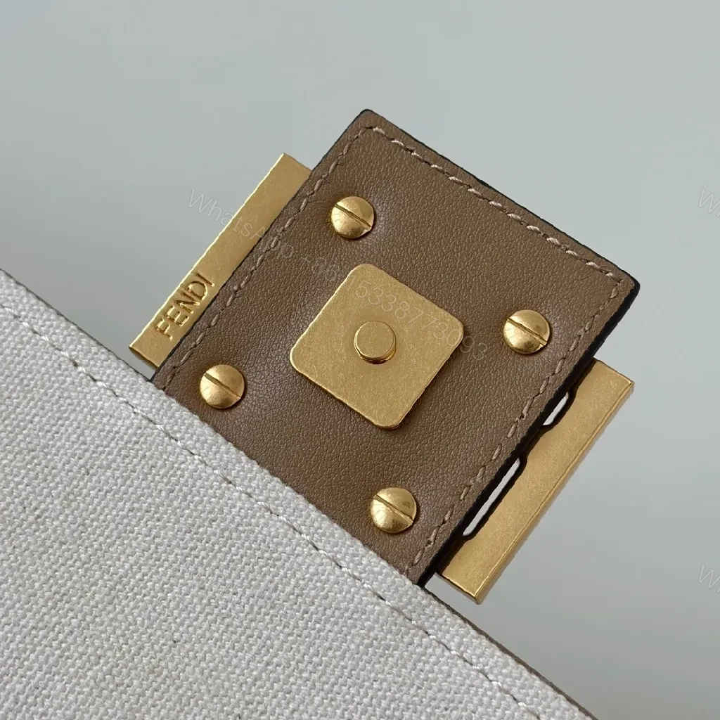 View 4 of Statement Pattern Shoulder Bag with Signature Hardware