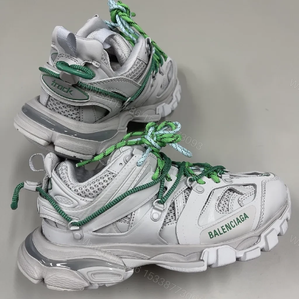 View 9 of Grey-Green Chunky Trail Sneakers | Breathable Mesh, Cushioned Comfort, Everyday Versatility