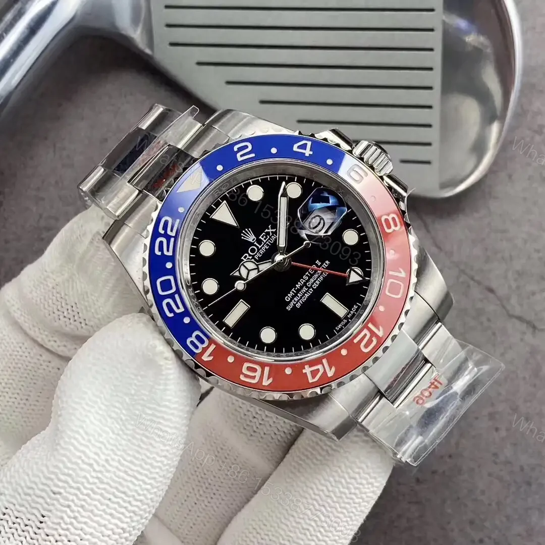 View 3 of Superclone Rolex GMT-Master II 126710BLRO “Pepsi” Oyster