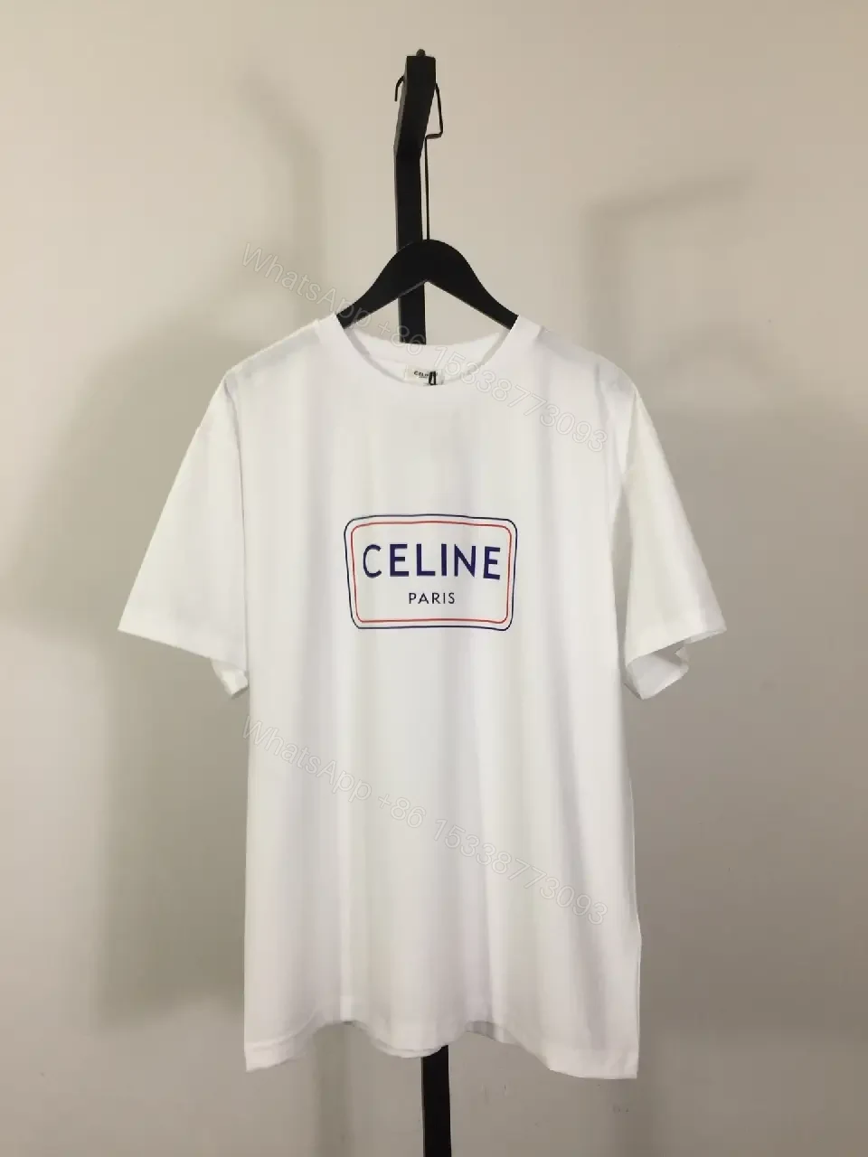 White Cotton Logo Tee — Minimalist, Modern, Versatile — view 1