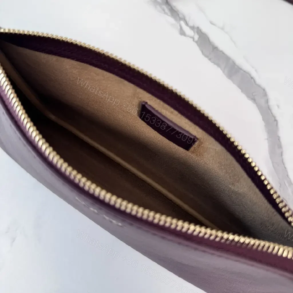 View 8 of Premium Leather Crossbody: Elegant Minimalist Hardware