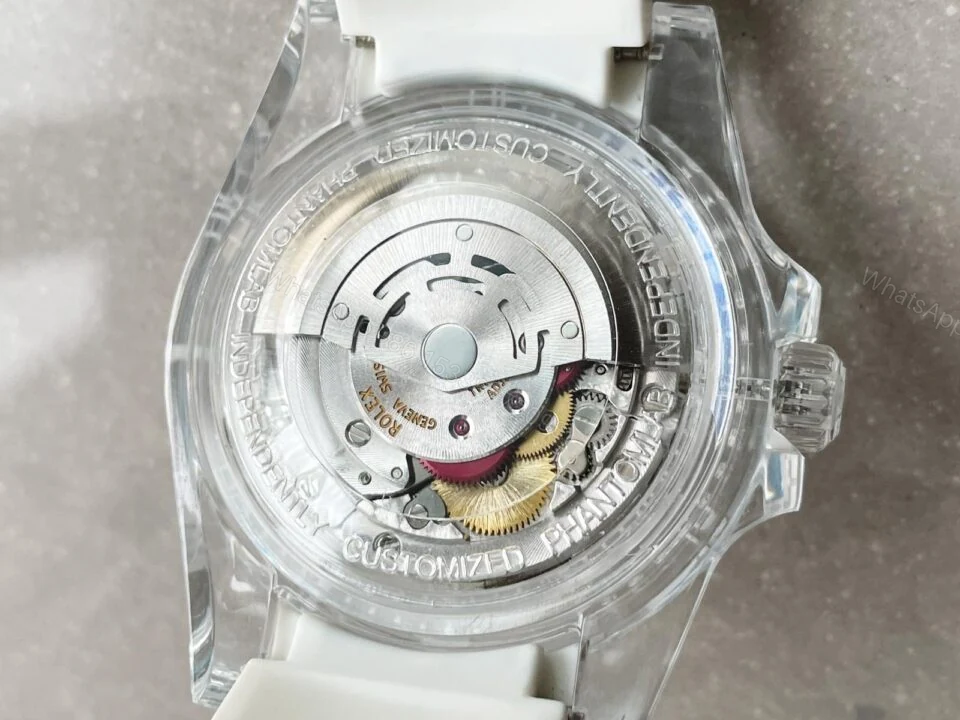 View 8 of GF FACTORY 1:1 Rolex Submariner Phantomlab Transparent Best Edition Blue Fruit Dial VR3135