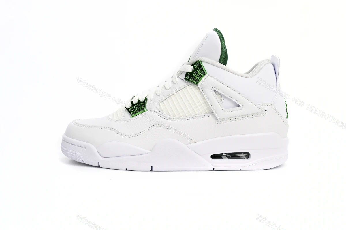 View 10 of Air Jordan 4 Retro “Metallic Green” CT8527-113