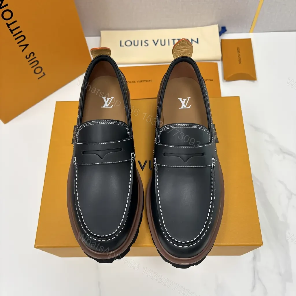 View 10 of Lux-Refined Slip-Ons: Leather, Lugged Sole, Everyday Luxury