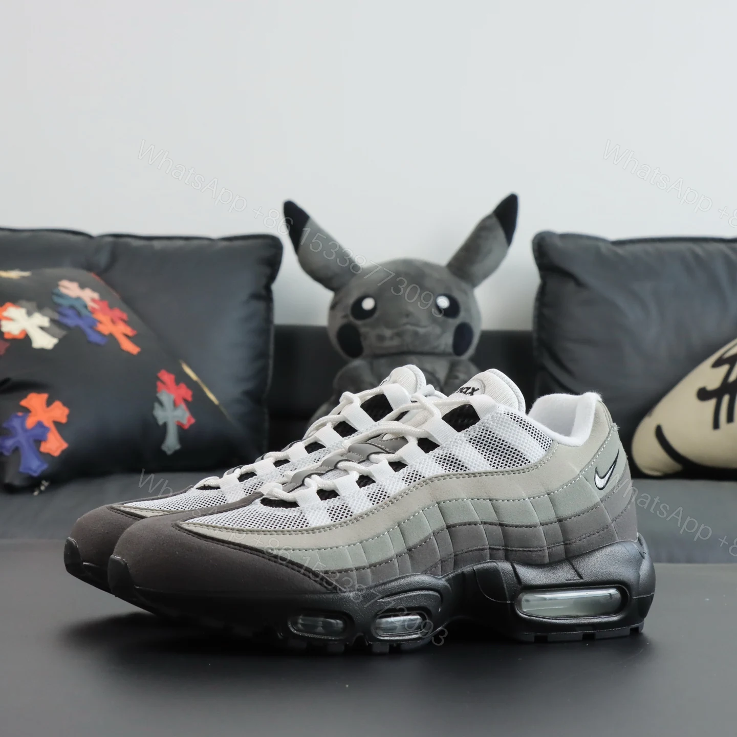 View 9 of Nike Air Max 95 OG Grey