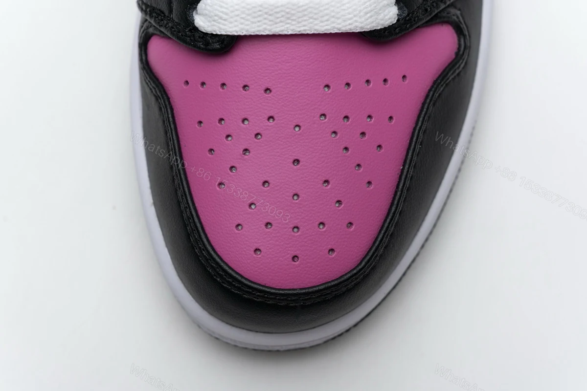 View 8 of Air Jordan 1 Low Pinksicle (GS) 554723-106