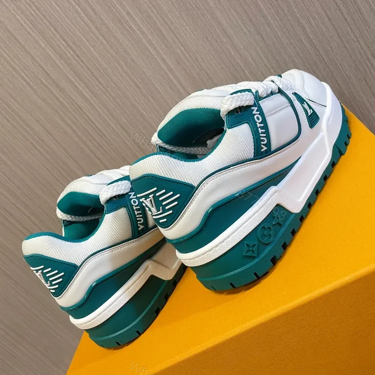 View 2 of Chunky Luxe Trainer: Modern Sculpted Silhouette, LV-Inspired Details