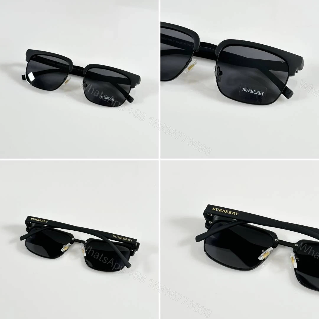 View 2 of First Copy Burberry 2821 Black Sunglasses