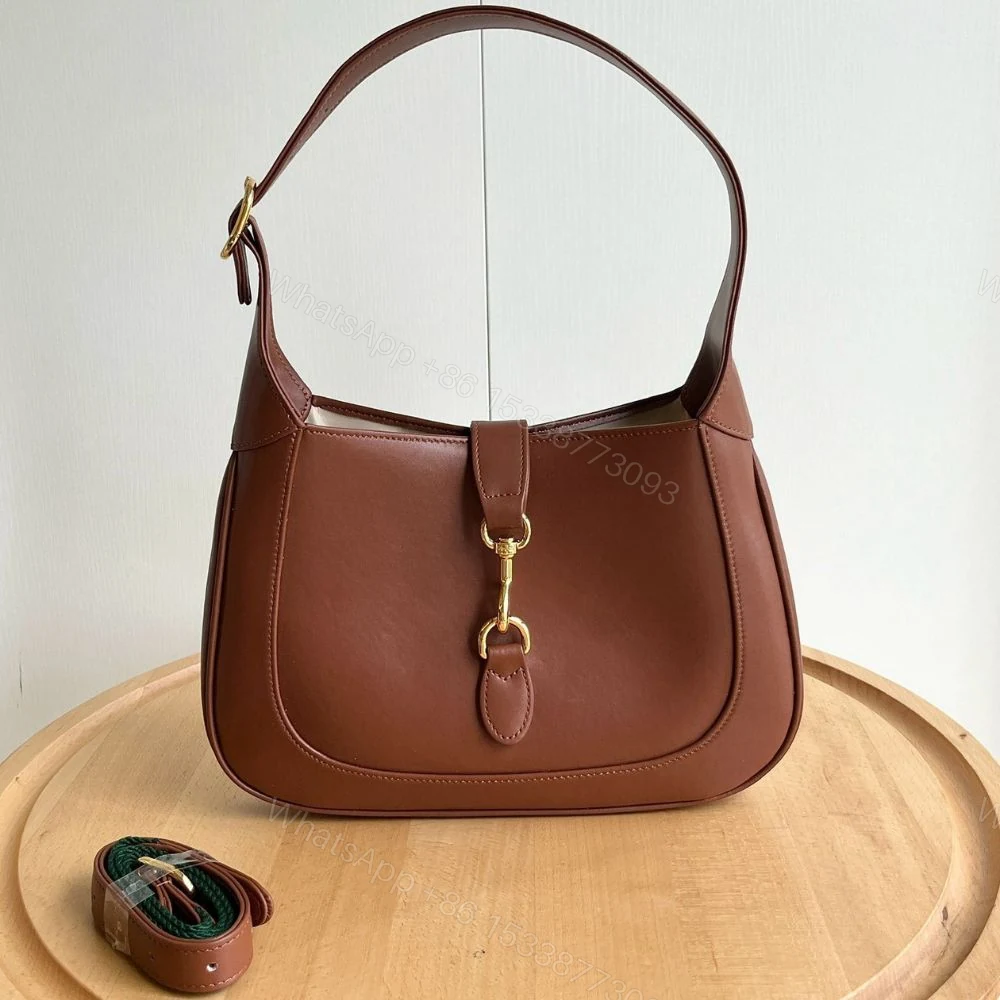 View 2 of Gucci Jackie 1961 Medium Bag Brown 27Cm