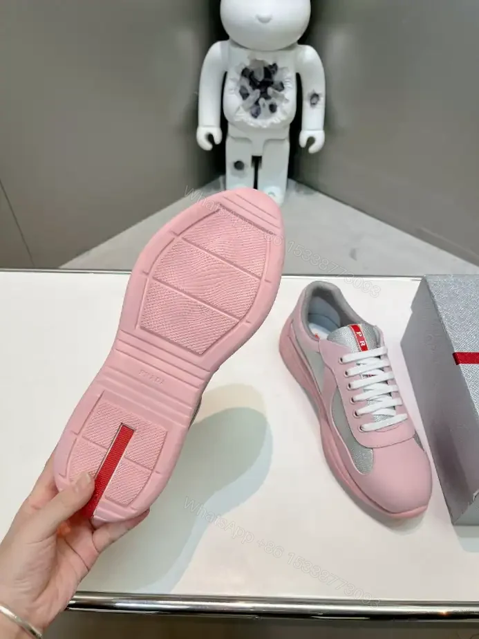 View 5 of PRADA AMERICA’S CUP SOFT RUBBER AND BIKE FABRIC SNEAKERS – PRD002