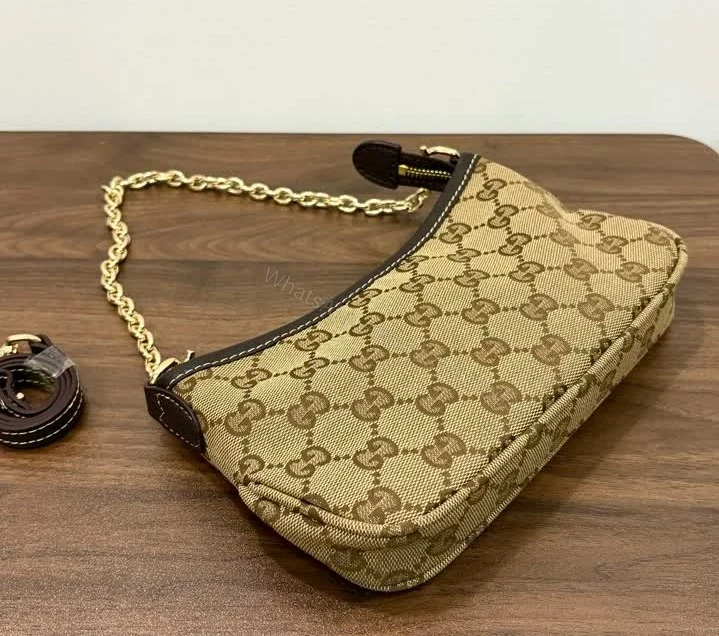 View 6 of Gucci GG Supreme Small Shoulder Bag TB307