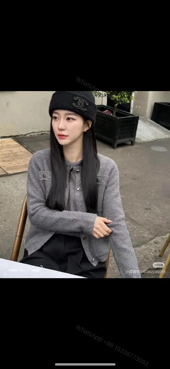 View 4 of Knit Beanie: Soft Insulating Wool + Logo Detail + Streetwear Essential