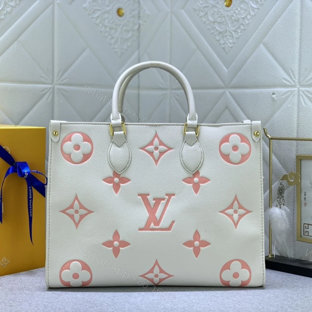 View 2 of Louis Vuitton Onthego MM Bag Rose Trianon Pink 35Cm M21575