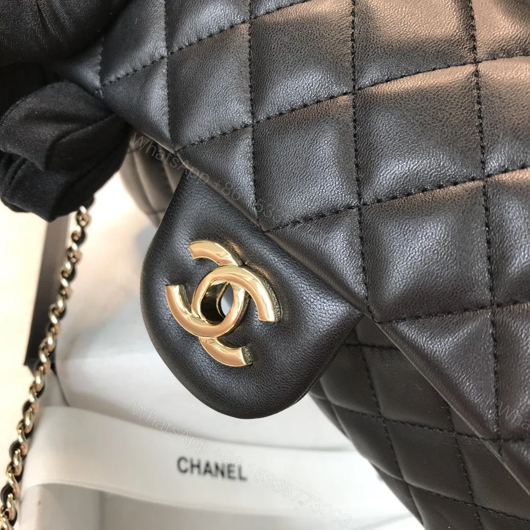 View 6 of Chanel Classic Mini Square Black