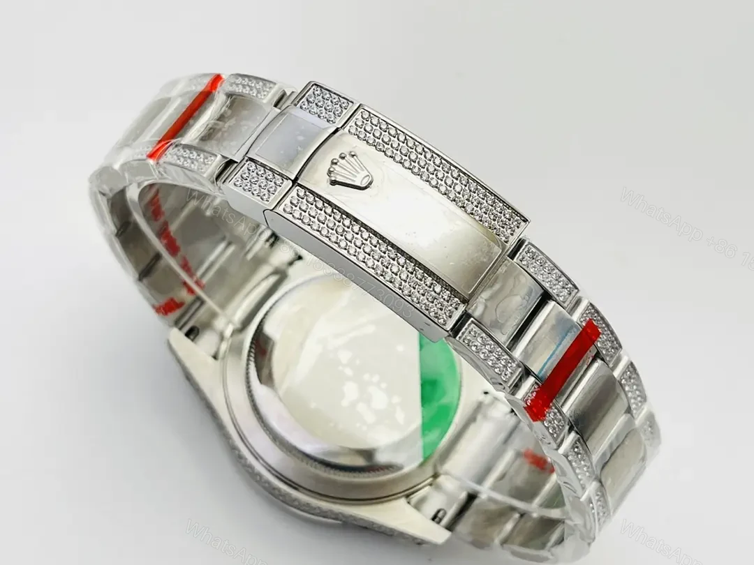 View 9 of Rolex Sky-Dweller 326934 Blue Diamond Paved Oyster Bracelet 42mm RLX-SD-BDP-OYS42-X
